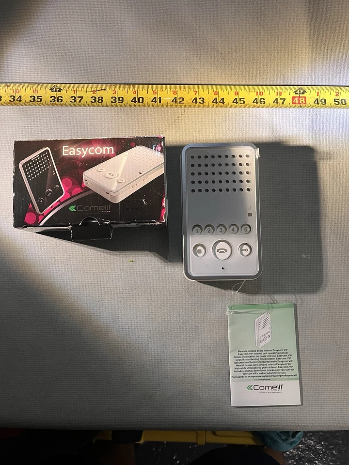 Comelit Easycom 6228W - Kit de centralita - Estación manos libres solo audio - Blanco Foto 1 de 4