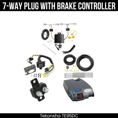 Tekonsha 7 路拖车布线 + 制动控制适用于 22-25 马自达 CX-5 23-25 CX-50 — 第 1/4 张图片