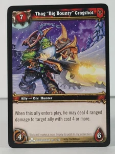 Thag "Big Bounty" Cragshot - Scourgewar - 193/270 - Singles - Warcraft TCG - Bild 1 von 11