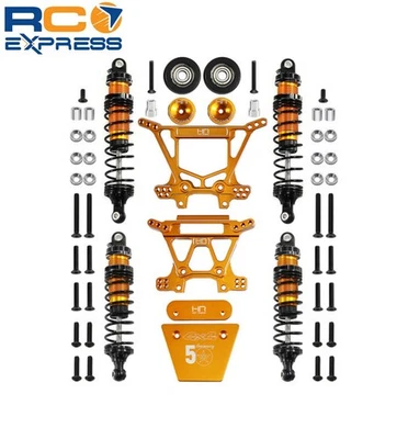 Hot Racing Traxxas 4wd Bigfoot Gold 50 Accessory Aluminum Hop Up Set TEF50A04 - Image 1 of 4