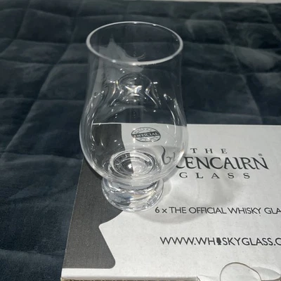 Juego de 6 vasos de whisky de cristal transparente transparente Glencairn TOTALMENTE NUEVOS EN CAJA Foto 1 de 2