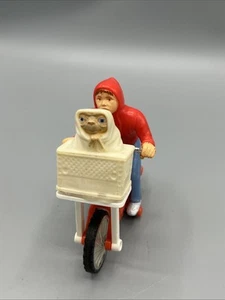 Vintage 1982 LJN Toys E.T. The Extra-Terrestrial Elliott On Bicycle With E.T. - Picture 1 of 9
