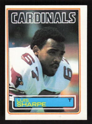 1983 Topps #161 Luis Sharpe Rookie St. Louis Cardinals - Image 1 of 2