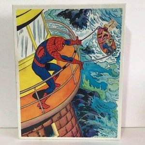 Vintage Spiderman The Amazing Jigsaw Puzzle 100 pieces Whitman1983 Marvel - Picture 1 of 6