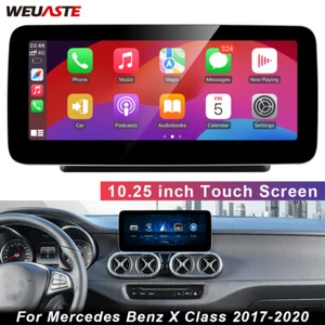 For Mercedes Benz X Class 2017-20 10.25 inch Car Multimedia Screen Carplay Radio - Picture 1 of 12