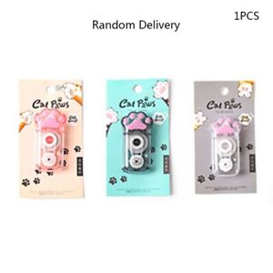 Cute for Cat Paw Correction Tape Stationery Corrector Student Altered Tapes Kawa