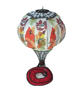 EVERGREEN COLLAPSIBLE BALLOON SPINNER "FALL SONGBIRDS" - NEW - Image 1 of 4
