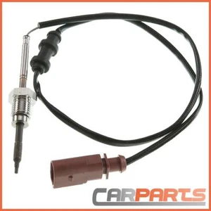 1x Sensor de temperatura de los gases de escape 2 polos para VW Passat + Variant 3C2 3C5 2.0 TDI 4motion - Imagen 1 de 8