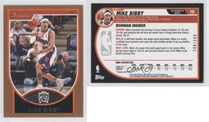2007-08 Bowman Draft Picks & Stars Bronze /399 Mike Bibby #10
