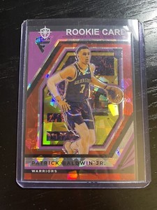 2022-2023 Panini Flux Basketball Patrick Baldwin JR. #246 Red Cracked Ice Rookie