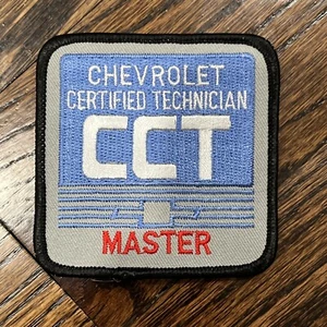 Chevrolet Certified Technician CCT Master Mechanic Embroidered Patch 3x3 - Bild 1 von 1