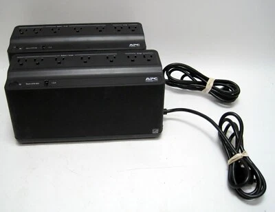 Set of 2 - APC Schneider Electric Back-UPS 600VA BE600M1 Tested W/Good Battery - Image 1 of 3