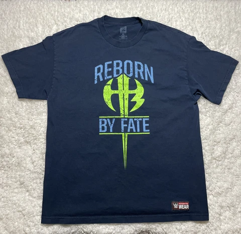 Hardy Boys Shirt Mens Extra Large Blue Authentic WWE WWF Matt Jeff Cover