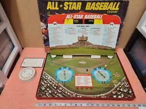 VINTAGE 1968 Cadaco "All Star Baseball" Board Game MLB All Star Baseball Game