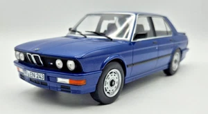 BMW M 535I 1987 Blue Metallic 1/18 Norev 183267 - Picture 1 of 10