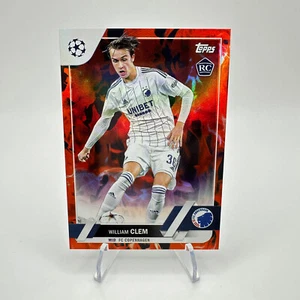 2022-2023 Topps UEFA Club Competitions Inferno Foil #139 William Clem RC - Picture 1 of 2