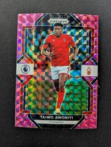 Taiwo Awoniyi #142 Pink Mosaic 2022-23 Prizm Premier League Nottingham Forest - Bild 1 von 2