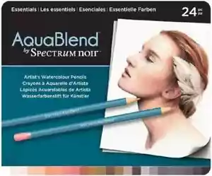 Spectrum Noir Aquablend Pencils 24/pkg- Essentials NEW 5659960BU - Picture 1 of 3