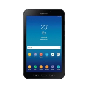 Samsung Galaxy Tab Active 2 16GB 4G WiFi Cellular Black Android Tablet Cracked - Picture 1 of 4