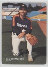 1990 Mother's Cookies Houston Astros Stadium Giveaway Dan Schatzeder #18
