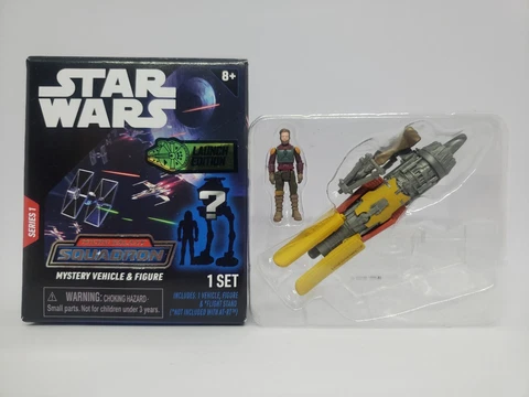 Star Wars Micro Galaxy Squadron Series 1. Cobb Vanth (CHASE) , 1 of 15k Cover