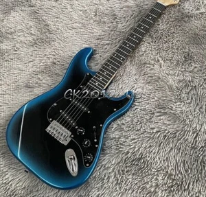 Custom ST Professional II Dark Night Electric Guitar Maple Neck Chrome Part - Picture 1 of 5