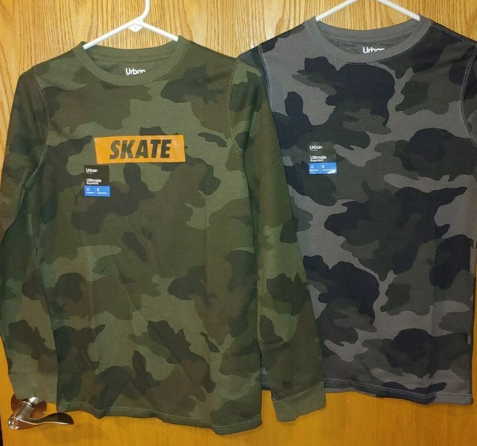 Nuevo Top Camuflaje Térmico Urban Pipeline Gris o Patín para Niños -2748 Foto 1 de 1