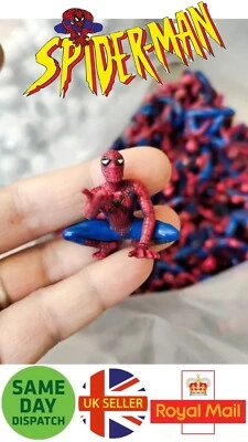 MARVEL Spiderman Figure 1Pc SuperHero Classic Action Cake Toppers Kids UK SELLER