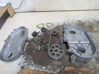 02 ARCTIC CAT MOUNTAIN CAT 800 ESTUCHE CADENA 20T 39T ENGRANAJES CUBIERTA TRASERA FABRICANTE DE EQUIPOS ORIGINALES *6804 Foto 1 de 4