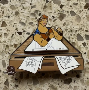 DISNEY ARTIST COLLECTION PIN 2025 HERCULES JASON PELTZ SKETCH LE5000 (flaw) C1 - Picture 1 of 4
