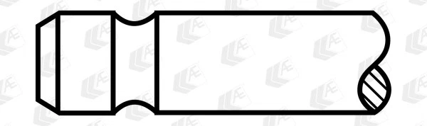 V95236 AE Exhaust Valve for ,CHRYSLER,CHRYSLER (BBDC),DODGE,FIAT,HYUNDAI,HYUNDAI - Image 1 of 1