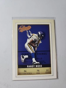 2002 Fleer Authentix #78 Randy Moss Football Card Buy 10+ 50% Off F1 - Picture 1 of 2