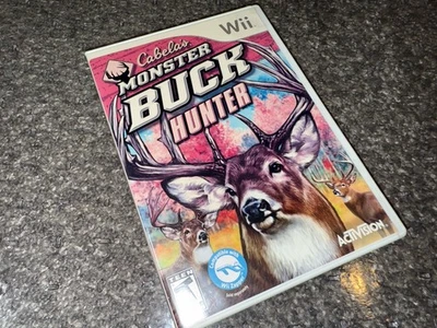 Nintendo Wii Cabelas Monster Buck Hunter Game Deer Hunting Action COMPLETE - Image 1 of 3