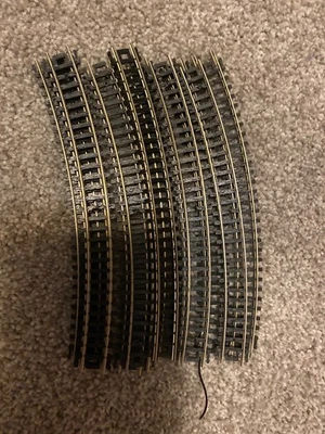  Atlas N Gauge 11” Radius Track #2520 Railroad 11 pc lot nice !  - Image 1 of 2
