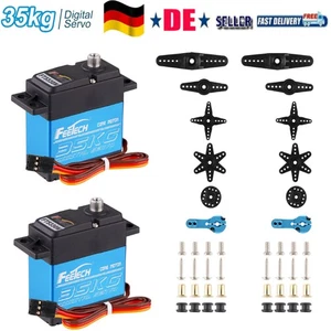 2x35KG Digital RC Servo Vollmetallgetriebe High Torque 25T Servo Arm für RC Auto - Bild 1 von 7