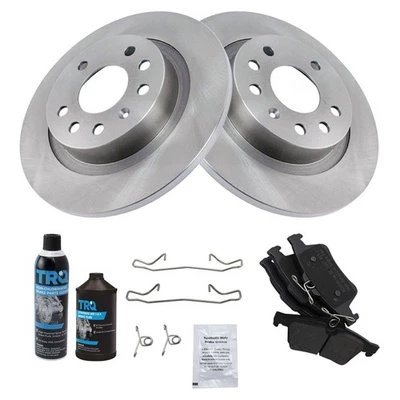 Kit de pastillas de freno trasero y rotor para Saab 9-3 2004-2011 Foto 1 de 4