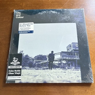 CITY AND COLOUR If I Should Go Before You COKE BOTTLE CLEAR VINYL 2LP sealed - Image 1 of 4