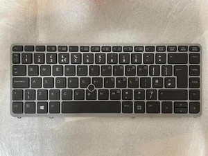 HP EliteBook 740 840 G2 776475-031 englische UK Tastatur mit AUFKLEBER NEU - Bild 1 von 4
