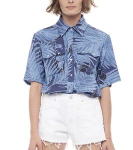 Sandrine Rose x Free People Womens Sz 26 Dust White Raw Hem Cut Off Shorts NWT - Picture 1 of 10