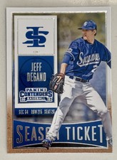 2015 Panini Contenders Season Ticket #52 Jeff Degano - Indiana State Sycamores