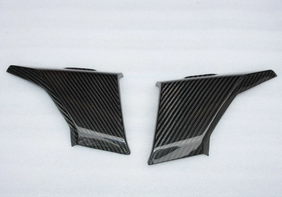 Cubiertas de radiador KTM SUPERDUKE SUPER DUKE R 1290 2017 2018 2019 carbono brillante Foto 1 de 1