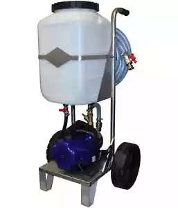 Solar Befüllstation Spülcenter Spülstation 30 Ltr.Tank 50 Ltr./min - Bild 1 von 3