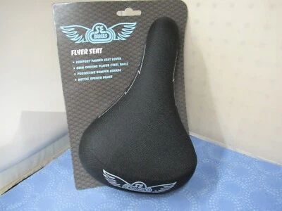 Sillín acolchado con barandilla negra SE Racing Flyer con soporte abridor de botellas para BMX - Nuevo Foto 1 de 4