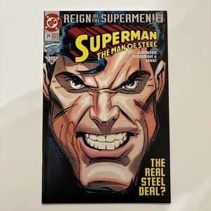 Superman el Hombre de Acero 25 Casi Nuevo ✅ Llave Menor DC Comics 1993 Reign Of The Superman - Imagen 1 de 7