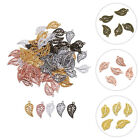 75 Vintage Leaf Charms - Metal Alloy Pendant for Earrings, Necklace & Crafts