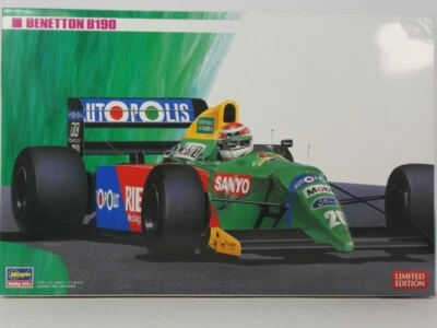 Hasegawa Kit F1 Benetton B190 Nelson Piquet Alessandro Nannini 1990 1/24 20340 - Immagine 1 di 2