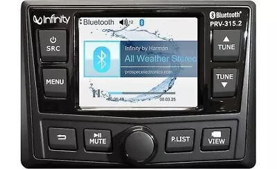 NEW Infinity PRV315.2 Marine Digital Media Receiver with Bluetooth - Image 1 of 4