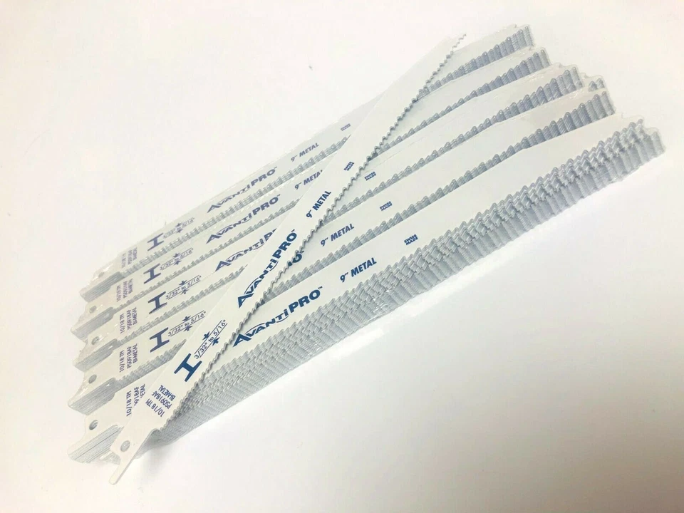 Freud Avanti Pro 9” 10/18 TPI Metal Cutting Reciprocating Saw Blades PS0918AF