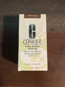 Clinique Even Better Clinical Serum SPF25 Foundation CN127 TRUFFLE (D) 1 Fl. oz - Picture 1 of 4