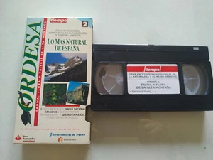 Ordesa Lo Mas Natural de España Parque Nacional RTVE - VHS Cinta Español - Imagen 1 de 3